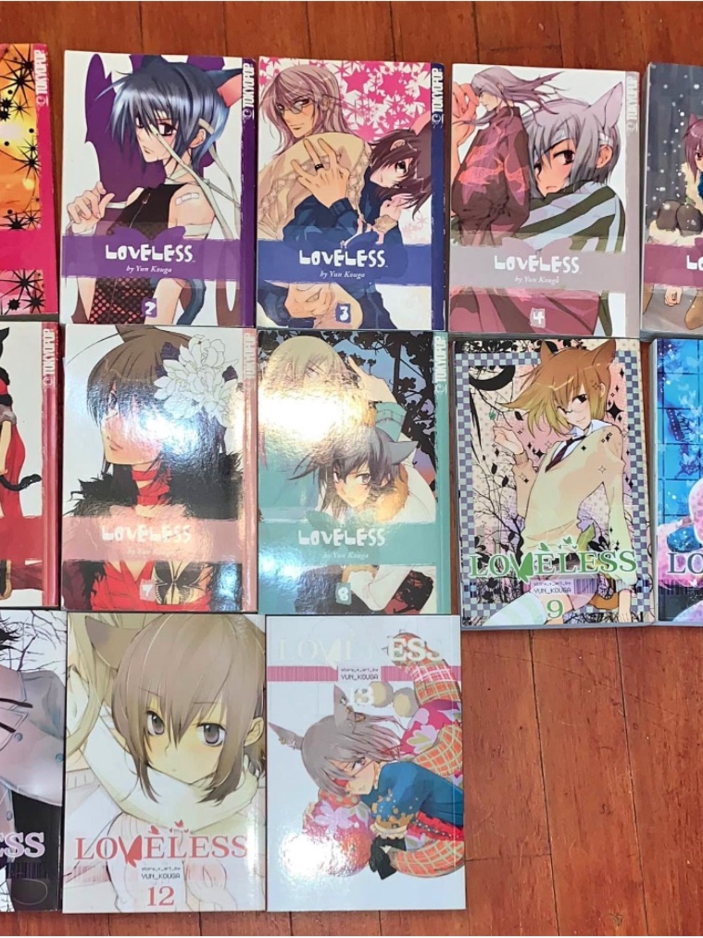 Loveless Manga Volumes 1-13 complete set